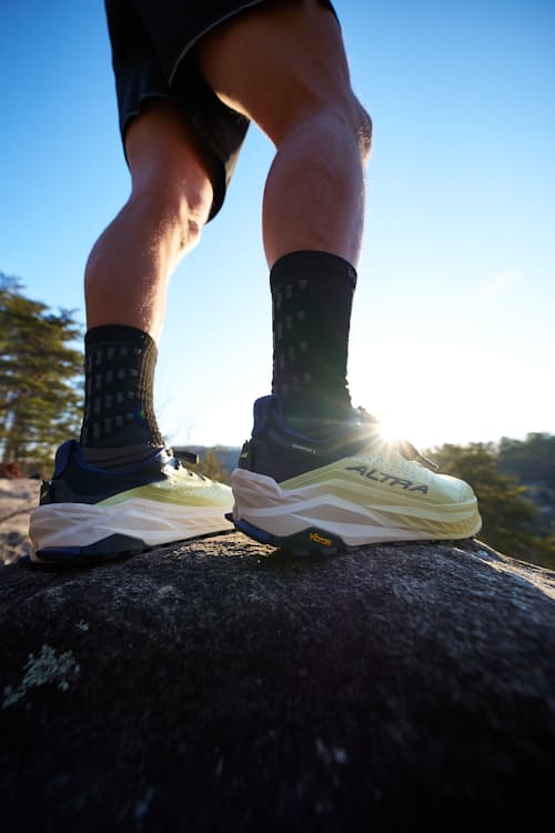 lifestyle image of Olympus 6 Trail Running Sneaker