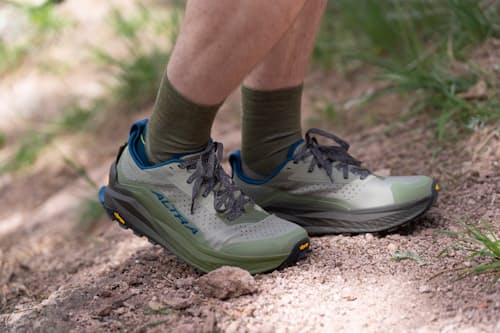 lifestyle image of Olympus 6 Trail Running Sneaker