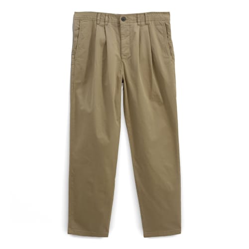 laydown image of Raleigh Pleated Tapered Pant