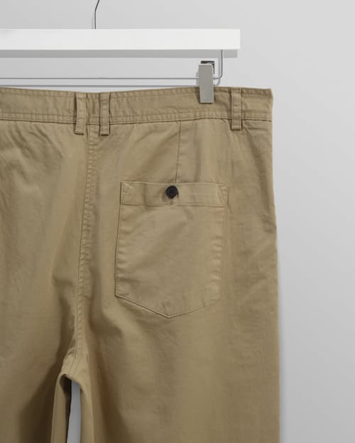 laydown detail image of Raleigh Pleated Tapered Pant