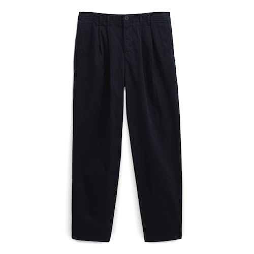 laydown image of Raleigh Pleated Tapered Pant