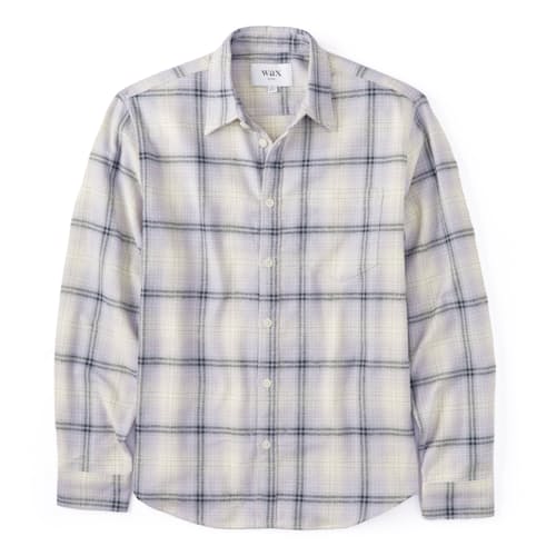 laydown image of Shelly Ombre Flannel Shirt