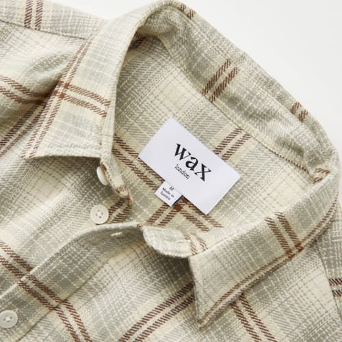 laydown detail image of Shelly Ombre Flannel Shirt