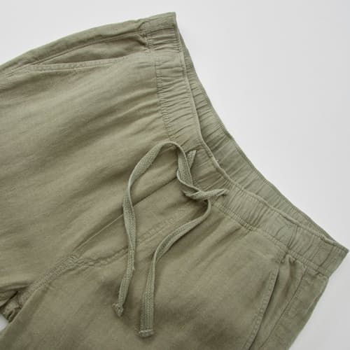 laydown detail image of Linen Drawstring Pant