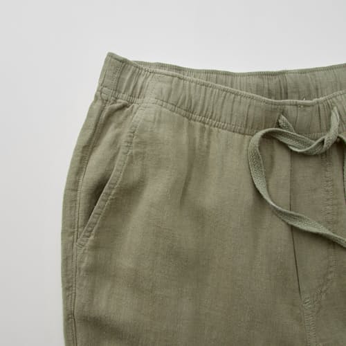 laydown detail image of Linen Drawstring Pant
