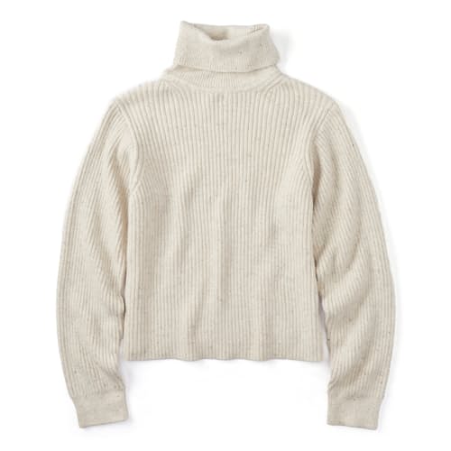 laydown image of Women's Isla Knit Turtleneck