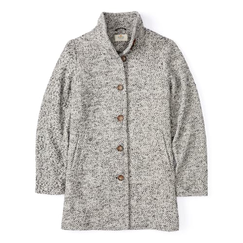 laydown image of Women's Stephanie Cocoon Coat