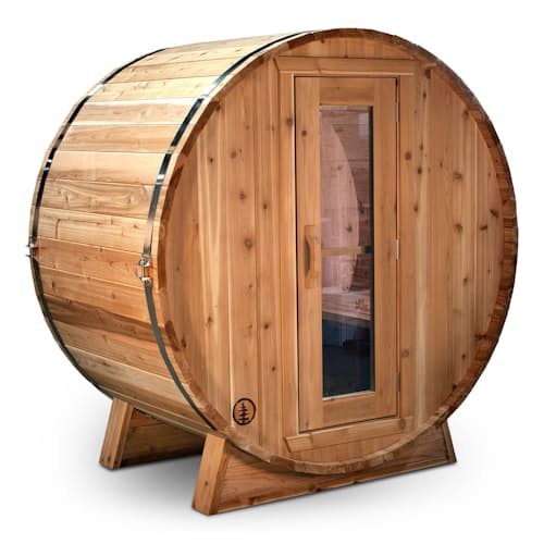 laydown image of The Eddy Barrel Sauna