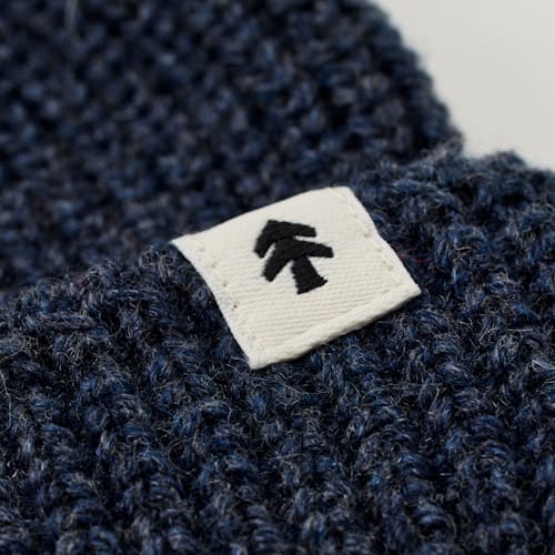 laydown detail image of Short Roll Beanie
