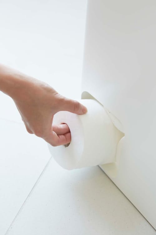 lifestyle image of Toilet Paper Stocker