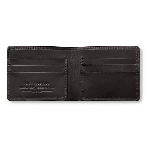 laydown image of Bridle Leather Bi-fold Wallet
