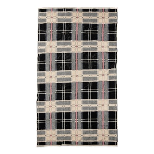laydown image of Whidbey Check Towel