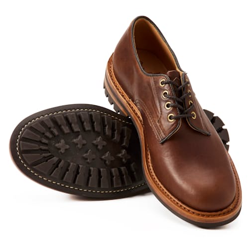 laydown image of Derby Shoe