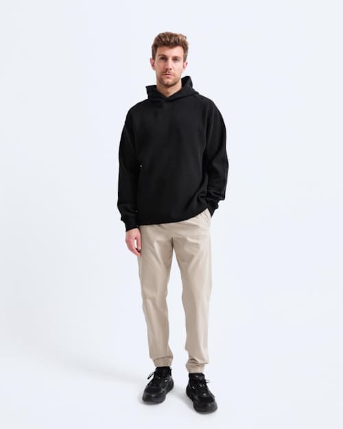on model image of Coach's Classic Jogger