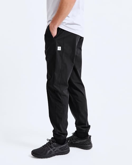 on model image of Coach's Classic Jogger