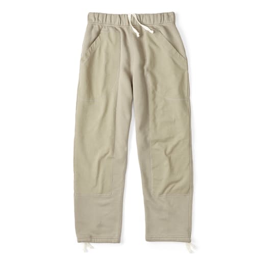 laydown image of Vintage Wash Double Front Sweatpants