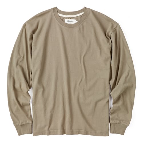 laydown image of Vintage Wash Long Sleeve T-Shirt