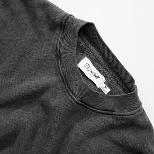 laydown detail image of Vintage Wash Patch Crewneck