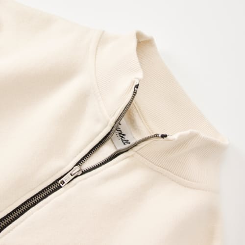 laydown detail image of Vintage Wash Quarter-Zip Sweatshirt