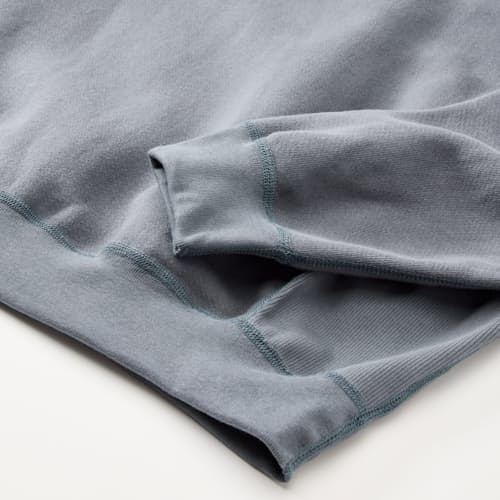 laydown detail image of Vintage Wash Quarter-Zip Sweatshirt
