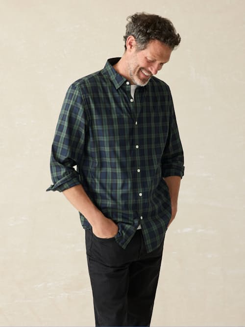 on model image of Movement Shirt
