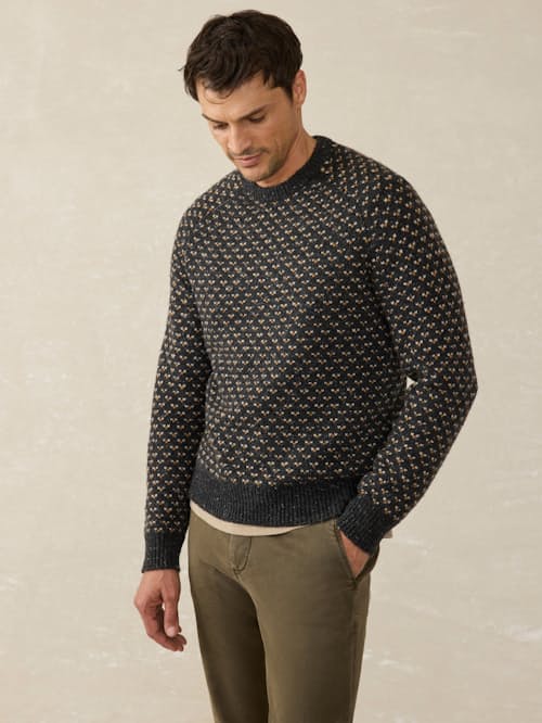 lifestyle image of Donegal Crew Sweater