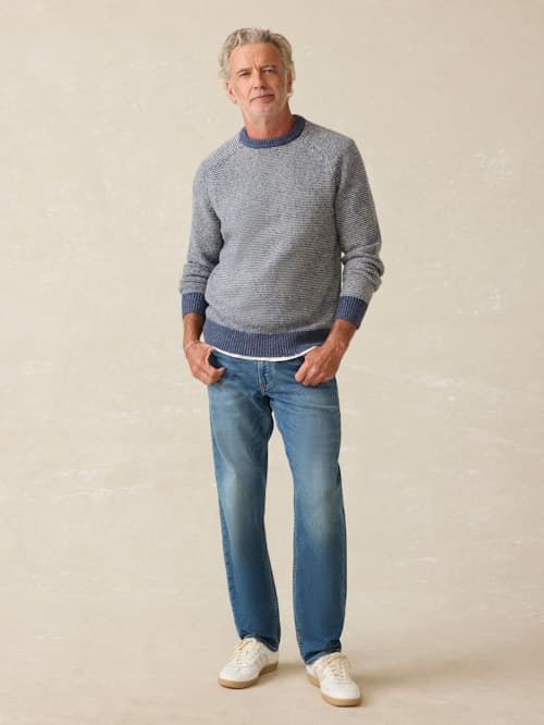 lifestyle image of Donegal Crew Sweater