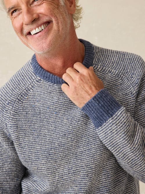 lifestyle image of Donegal Crew Sweater