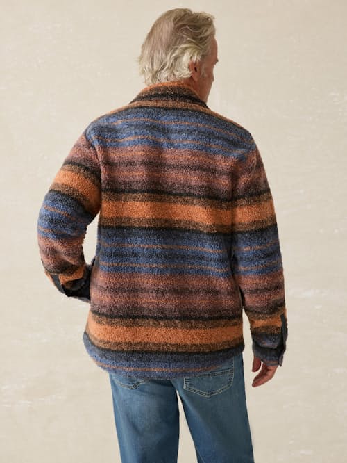 lifestyle image of Range Fleece Shirt Jacket