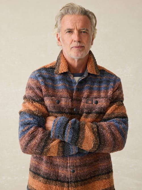 lifestyle image of Range Fleece Shirt Jacket