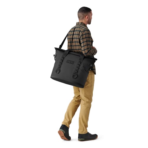 on model image of Hopper M30 Tote Soft Cooler