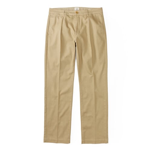 laydown image of Pleated Chino - HB Classic