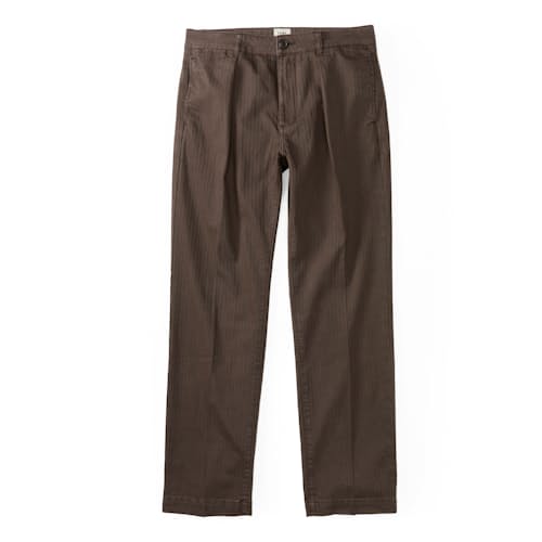 laydown image of Pleated Chino - HB Classic
