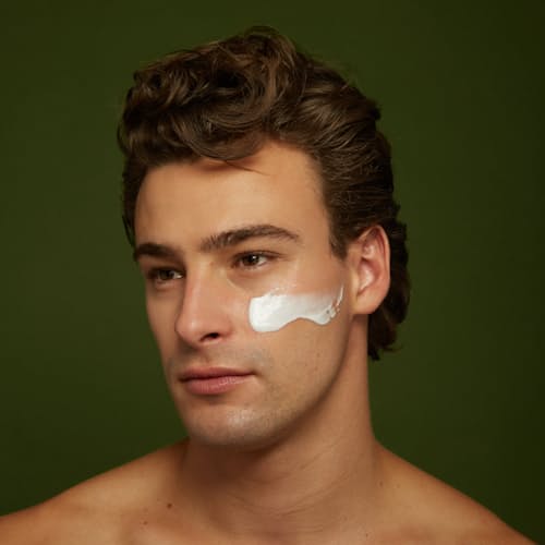 on model image of The Classic Daily Facial Moisturizer