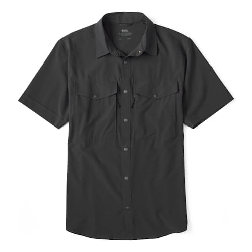 laydown image of Abisko Trekking Short Sleeve Shirt
