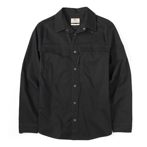 laydown image of Abisko Trail Shirt Long Sleeve Shirt