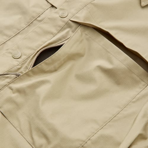 laydown detail image of Abisko Trail Shirt Long Sleeve Shirt