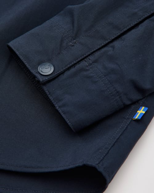 laydown detail image of Abisko Trail Shirt Long Sleeve Shirt