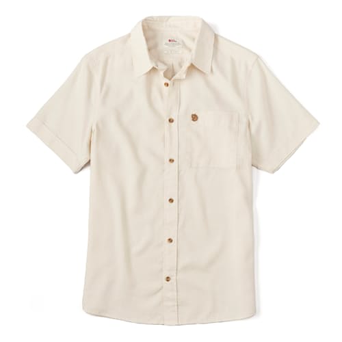 laydown image of Ovik Travel Short Sleeve Shirt
