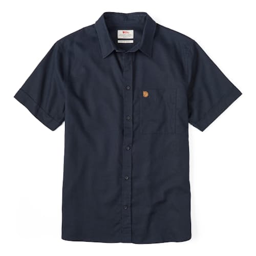 laydown image of Ovik Travel Short Sleeve Shirt