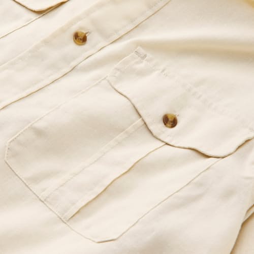 laydown detail image of Ovik Travel Long Sleeve Shirt