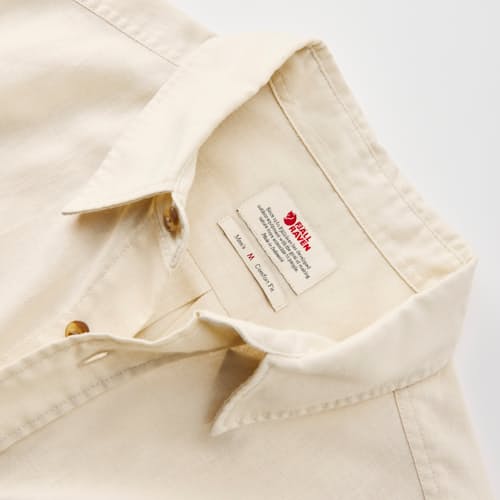 laydown detail image of Ovik Travel Long Sleeve Shirt