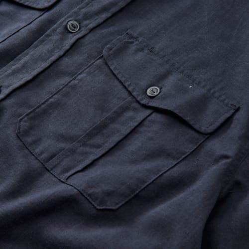 laydown detail image of Ovik Travel Long Sleeve Shirt