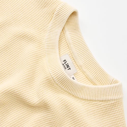 laydown detail image of Lightweight Garment Dyed Crewneck Sweater