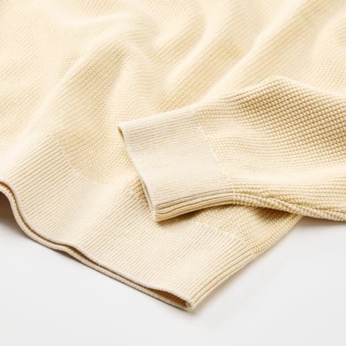 laydown detail image of Lightweight Garment Dyed Crewneck Sweater