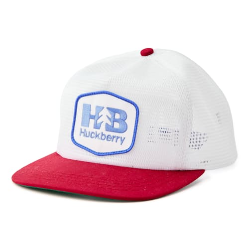 laydown image of Huckberry Mesh 5-Panel Hat