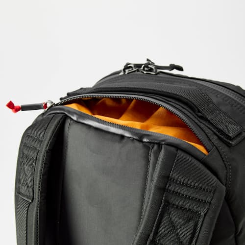 laydown detail image of Michael Easter 2% Collection Bullet Backpack - 15L
