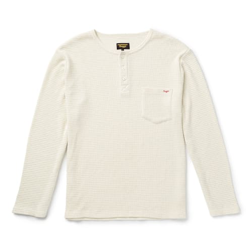 laydown image of Sawpit Thermal Henley