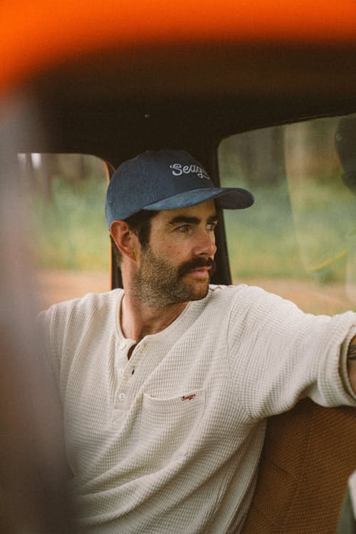 lifestyle image of Sawpit Thermal Henley