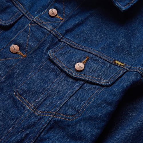 laydown detail image of Freewheelin' Denim Jacket